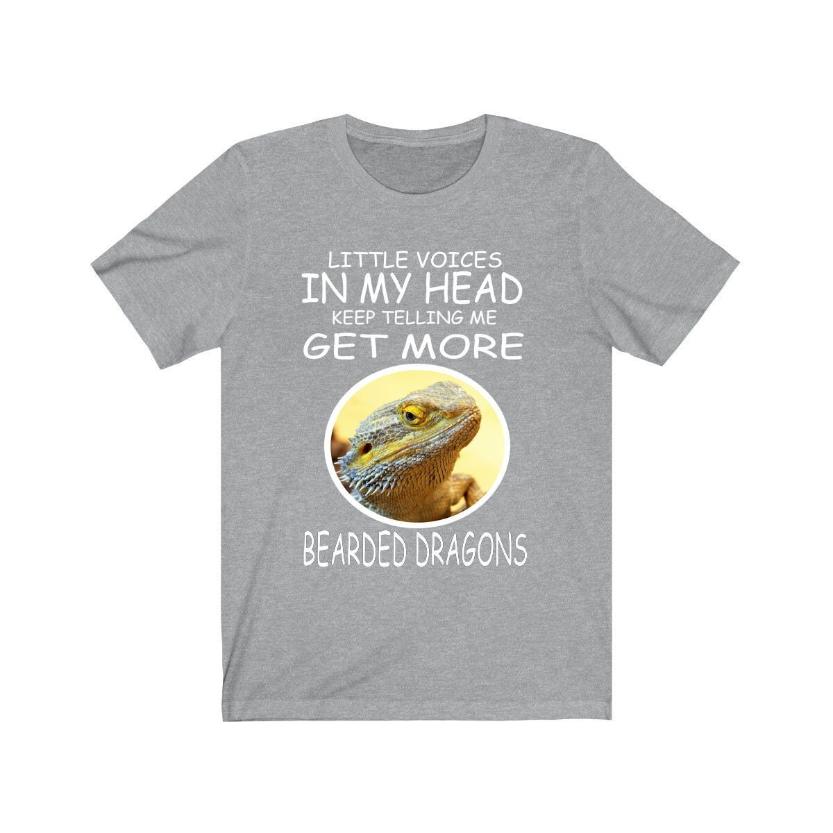 Little Voices Keep Telling Me Get More Bearded Dragons Shirt, Bearded Dragon Shirt, Bearded Dragon Lover Gift, Bearded Dragon Lover Shirt Image 3