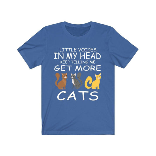 Little Voices Keep Telling Me Get More Cats Shirt - cat print design