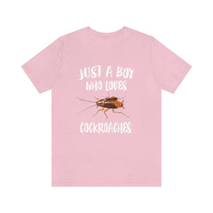 Just A Boy Who Loves Cockroaches Shirt - cockroach print design