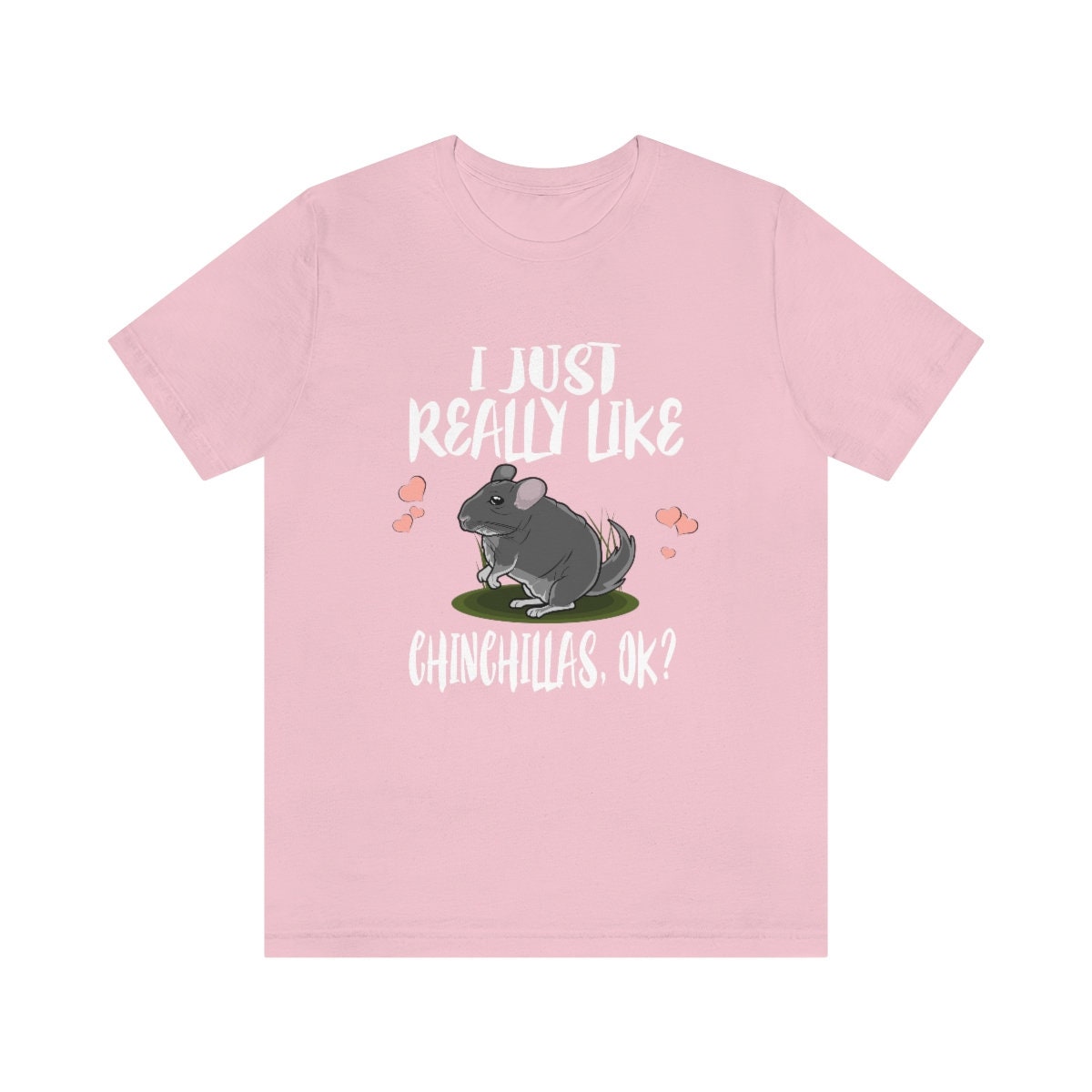 I Just Really Like Chinchillas Ok Shirt, Chinchilla Lover Shirt, Chinchilla Shirt, Chinchilla Lover Gift, Animal Adult Kids T-Shirt Image 3