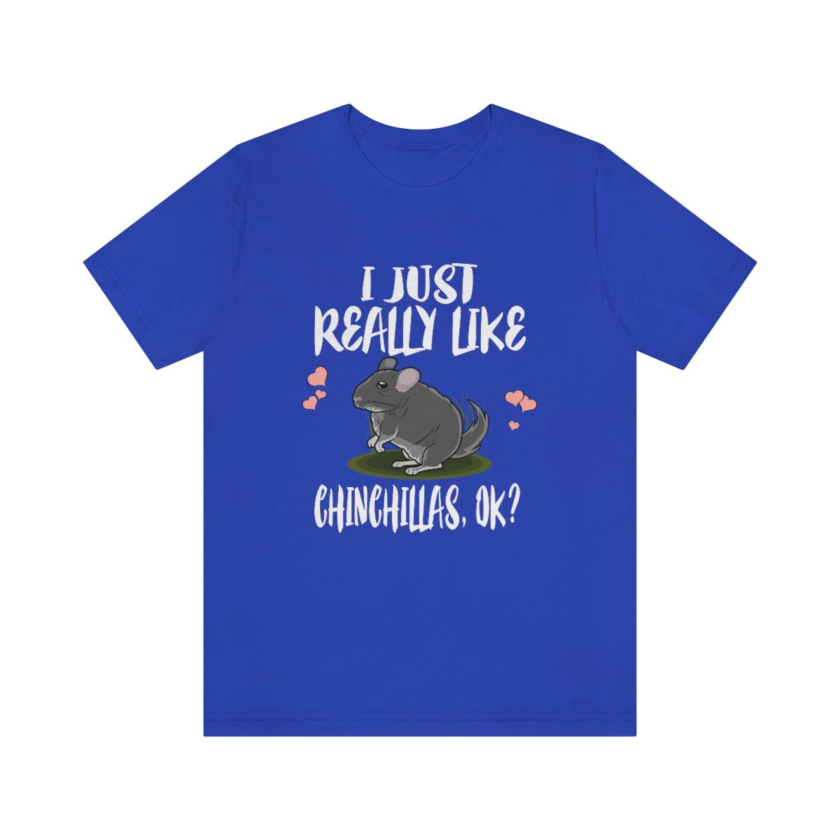 I Just Really Like Chinchillas Ok Shirt, Chinchilla Lover Shirt, Chinchilla Shirt, Chinchilla Lover Gift, Animal Adult Kids T-Shirt Image 4