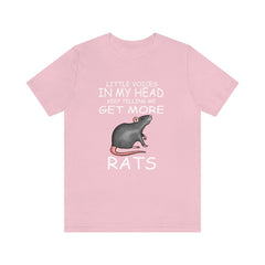 Little Voices Keep Telling Me Get More Rats Shirt - rat print design