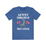 Easily Distracted By Tokay Geckos Lizards Shirt, Gecko Lover Shirt, Tokay Gecko Gift, Lizard Shirt, Adult Kids Animal T-Shirt Image 2