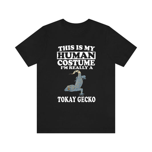 This is my human costume I am really a tokay gecko exotic reptile tee