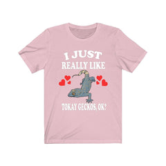 I Just Really Like Tokay Geckos T-Shirt - tokay gecko print design