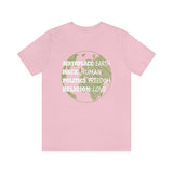 Birth Place Earth Race Human Politics Freedom Religion Love T-Shirt Human Rights Advocate Shirt Image 3
