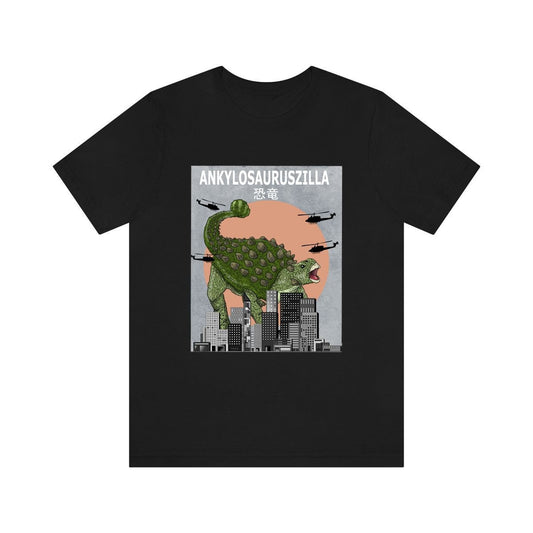 Ankylosauruszilla Cretaceous armored dinosaur lover tee