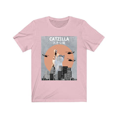 Catzilla Cat Funny Shirt - Catzilla cat print design