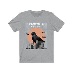 Crowzilla Crow Funny Shirt - Crowzilla crow print design