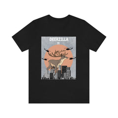 Deerzilla Deer Funny Shirt - Deerzilla deer print design