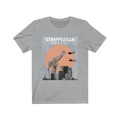 Giraffezilla Funny Giant Giraffe Monster Shirt - giraffezilla print design