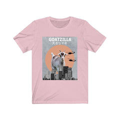 Goatzilla Goat Funny Shirt - Goatzilla goat print design