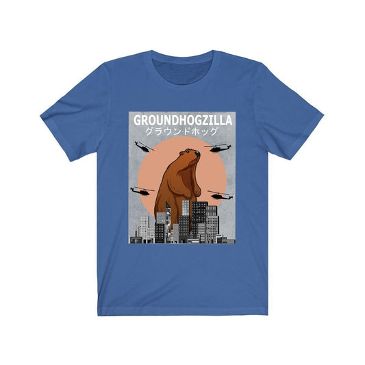 Groundhogzilla Monster Groundhog Shirt - Groundhogzilla print design