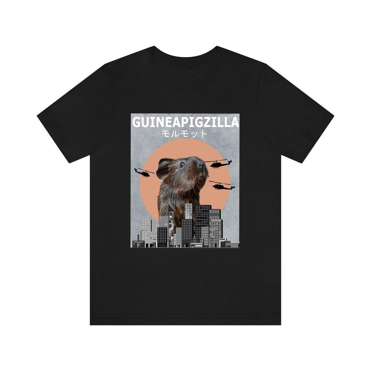 Guineapigzilla Guinea Pig Funny Shirt - Guineapigzilla print design