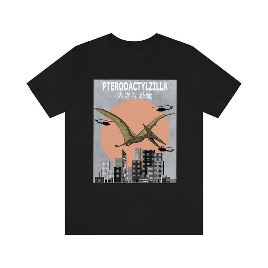 Pterodactylzilla Jurassic flying pterosaur dinosaur lover tee