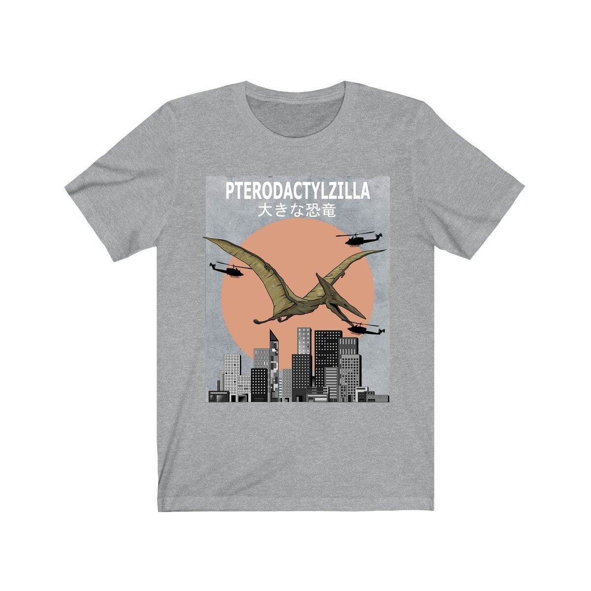 Pterodactylzilla Pterodactyl Dinosaur Shirt, Pterodactylus Lover Shirt, Pterodactylus Shirt, Dinosaur Lover Shirt, Adult Kids Image 3