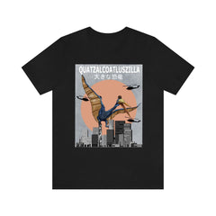 Quetzalcoatluszilla Funny Shirt - Quetzalcoatluszilla print design