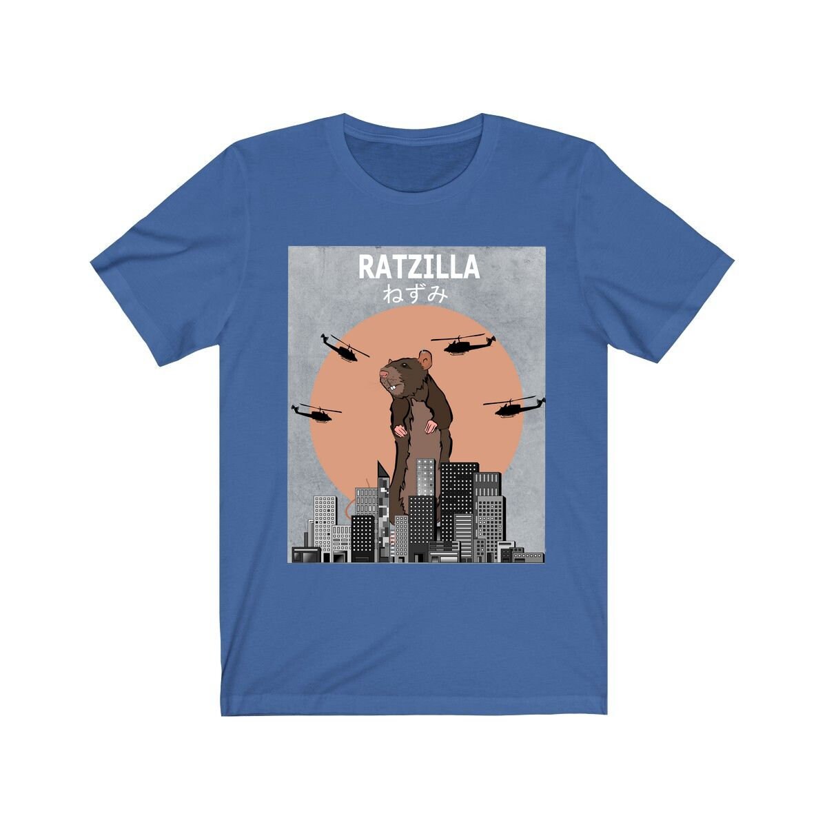 Ratzilla Funny Rat Shirt, Rat Lover Shirt, Rat Shirt, Rat Funny Shirt, Rat Lover Gift, Rat Boy Girl T-Shirt Image 2