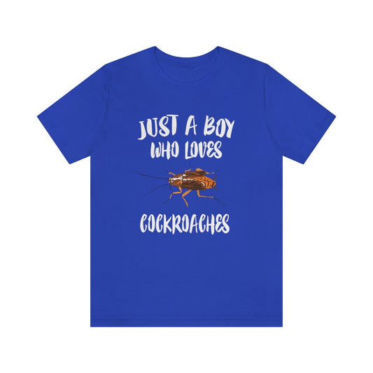 Just A Boy Who Loves Cockroaches Shirt - cockroach print design