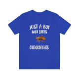 Just A Boy Who Loves Cockroaches Shirt, Cockroach Lover Shirt, Cockroach Lover Gift, Cockroach Shirt, Animal Adult Toddler Kids T-Shirt Image 2