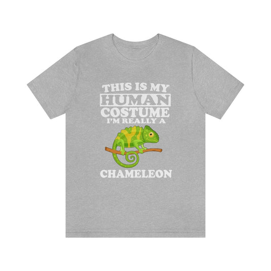 This Is My Human Costume I'm Really A Chameleon Shirt - chameleon print design