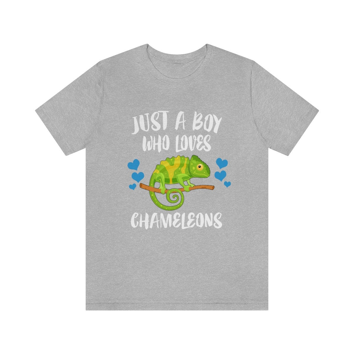 Just A Boy Who Loves Chameleons Shirt, Chameleon Lover Shirt, Chameleon Shirt, Chameleon Owner Gift, Animal Adult Kids T-Shirt Image 2