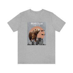 Bearzilla Bear Funny Shirt - Bearzilla bear print design