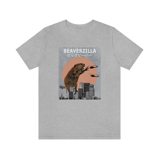 Beaverzilla Funny Beaver Monster Shirt - beaverzilla print design