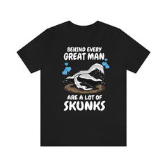 Skunk Dad Funny T-Shirt - skunk print design