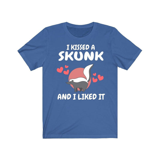 I Kissed A Skunk And I Liked It Shirt - skunk print design