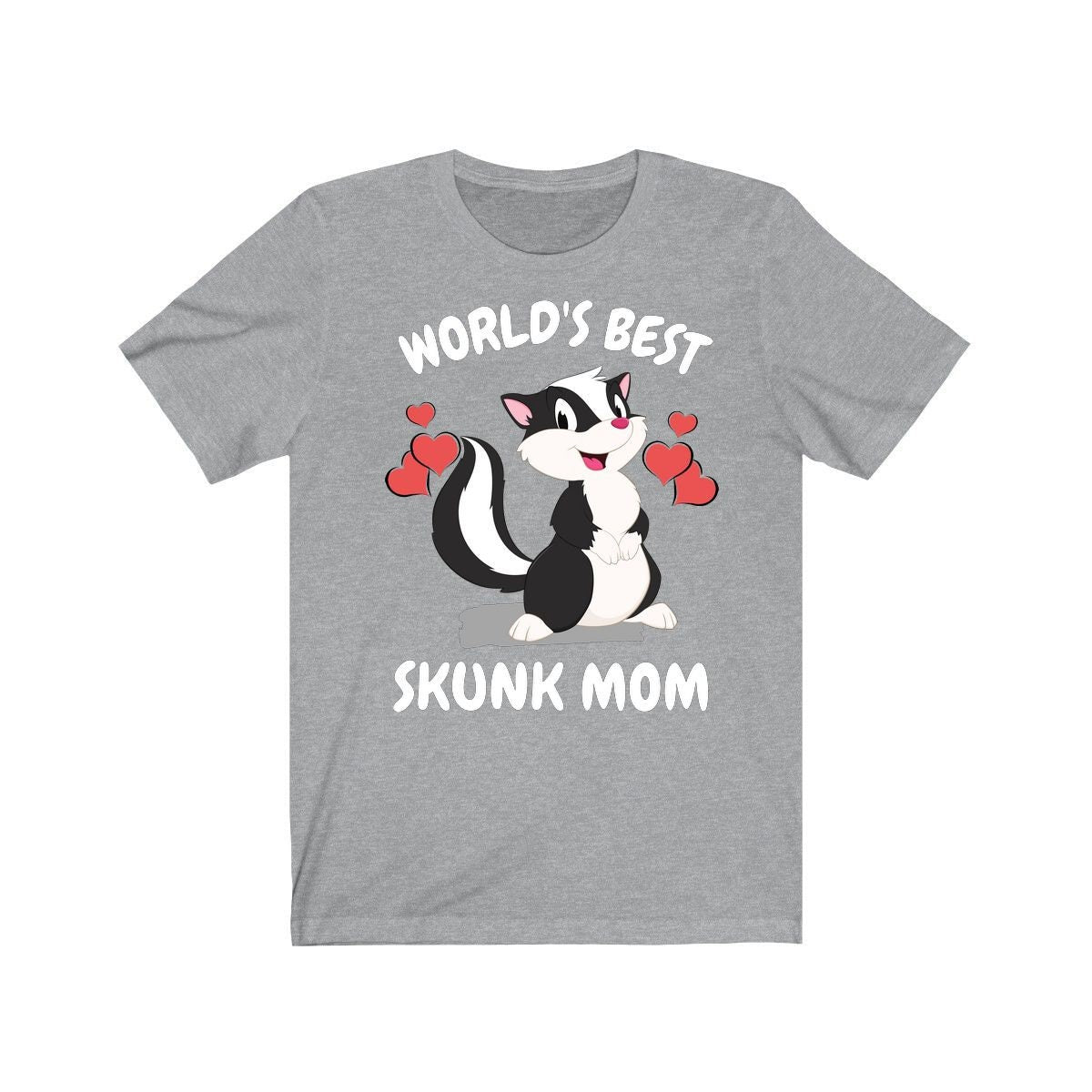 Wold's Best Skunk Mom Shirt, Skunk Lover Shirt, Women Skunk Shirt, Skunk Owner Shirt, Skunk Lover Girl Shirt Image 1