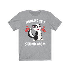 World's Best Skunk Mom Shirt - skunk print design