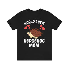 World's Best Hedgehog Mom T-Shirt - hedgehog print design