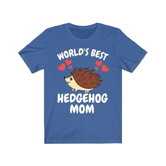 World's Best Hedgehog Mom Shirt, Hedgehog Lover Shirt, Hedgehog Shirt, Hedgehog Owner Gift, Hedgehog Girl T-Shirt Image 2