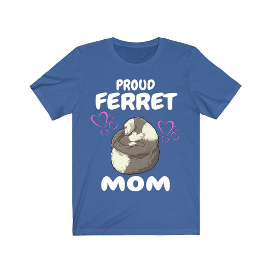 Proud Ferret Mom Shirt - ferret print design