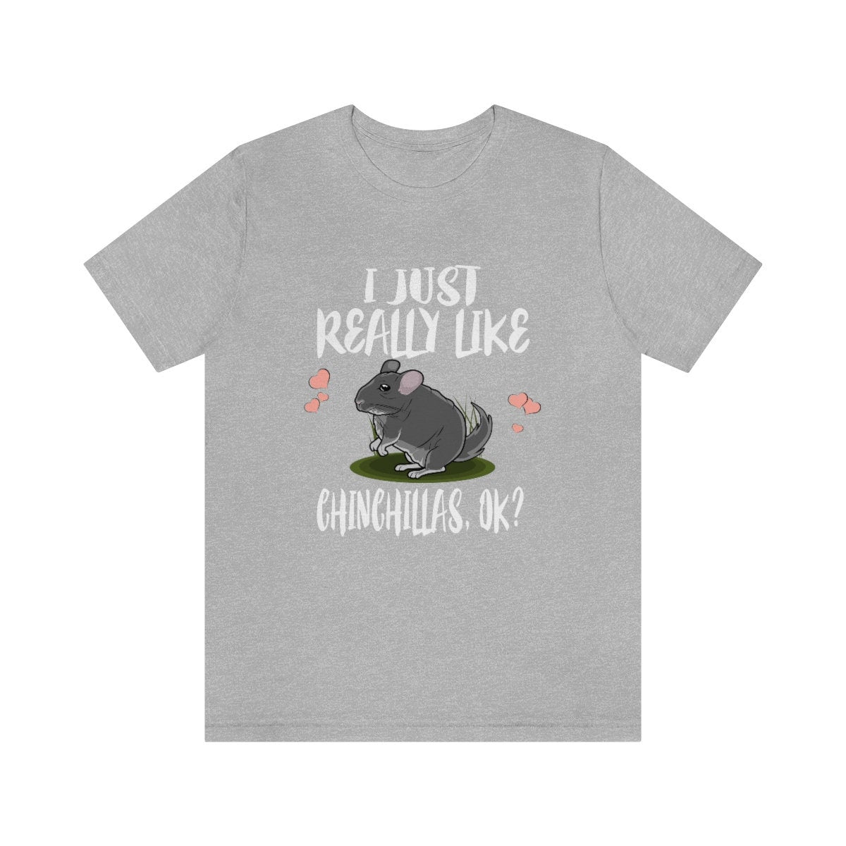 I Just Really Like Chinchillas Ok Shirt, Chinchilla Lover Shirt, Chinchilla Shirt, Chinchilla Lover Gift, Animal Adult Kids T-Shirt Image 2