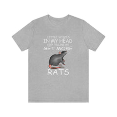 Little Voices Keep Telling Me Get More Rats Shirt - rat print design