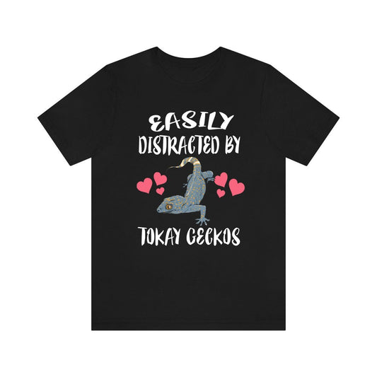 Easily Distracted By Tokay Geckos Lizards Shirt - tokay gecko print design