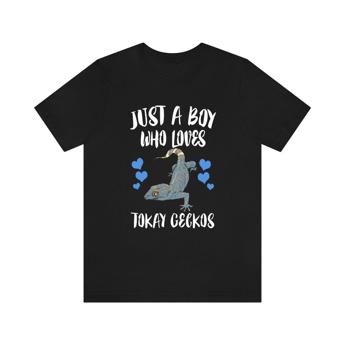 Just A Boy Who Loves Tokay Geckos Lizards Shirt, Gecko Lover Shirt, Tokay Gecko Gift, Lizard Shirt, Adult Kids Animal T-Shirt Image 2