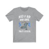 Just A Boy Who Loves Tokay Geckos Lizards Shirt, Gecko Lover Shirt, Tokay Gecko Gift, Lizard Shirt, Adult Kids Animal T-Shirt Image 1