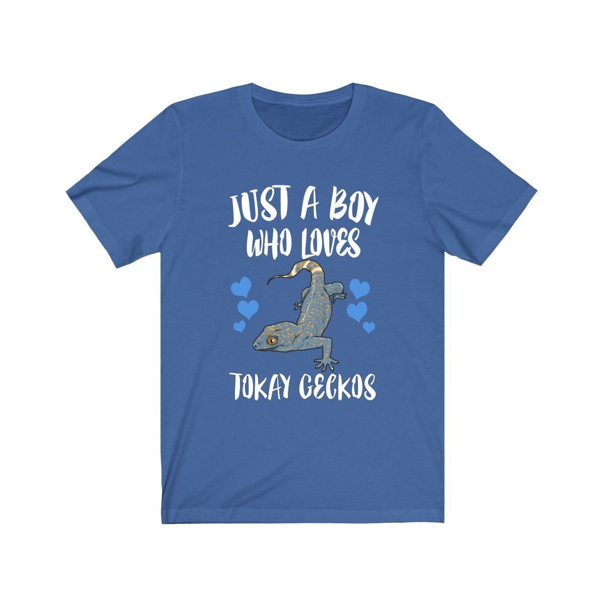 Just A Boy Who Loves Tokay Geckos Lizards Shirt, Gecko Lover Shirt, Tokay Gecko Gift, Lizard Shirt, Adult Kids Animal T-Shirt Image 3