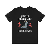 Life Is Better With Tokay Geckos Lizards Shirt, Gecko Lover Shirt, Tokay Gecko Gift, Lizard Shirt, Adult Kids Animal T-Shirt Image 1