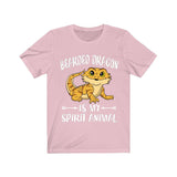 Bearded Dragon Is A Spirit Animal Shirt, Bearded Dragon Owner Shirt, Bearded Dragon Shirt, Bearded Dragon Lover Gift, Boy Girl Shirt Image 4