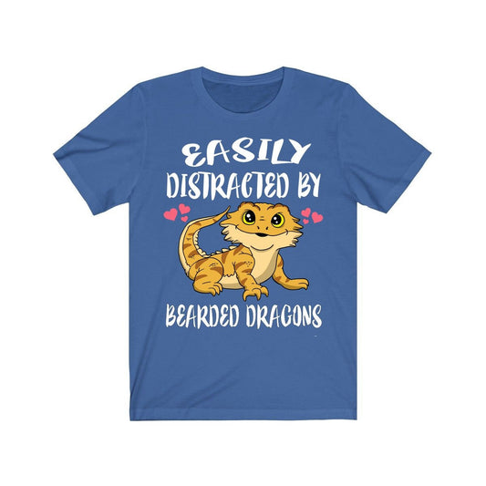 Easily Distracted By Bearded Dragons Shirt, Bearded Dragon Owner Shirt, Bearded Dragon Shirt, Bearded Dragon Lover Gift, Boy Girl Shirt Image 2