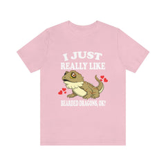 I Just Really Like Bearded Dragons Ok Shirt, Bearded Dragon Owner Shirt, Bearded Dragon Shirt, Bearded Dragon Lover Gift, Boy Girl Shirt Image 4