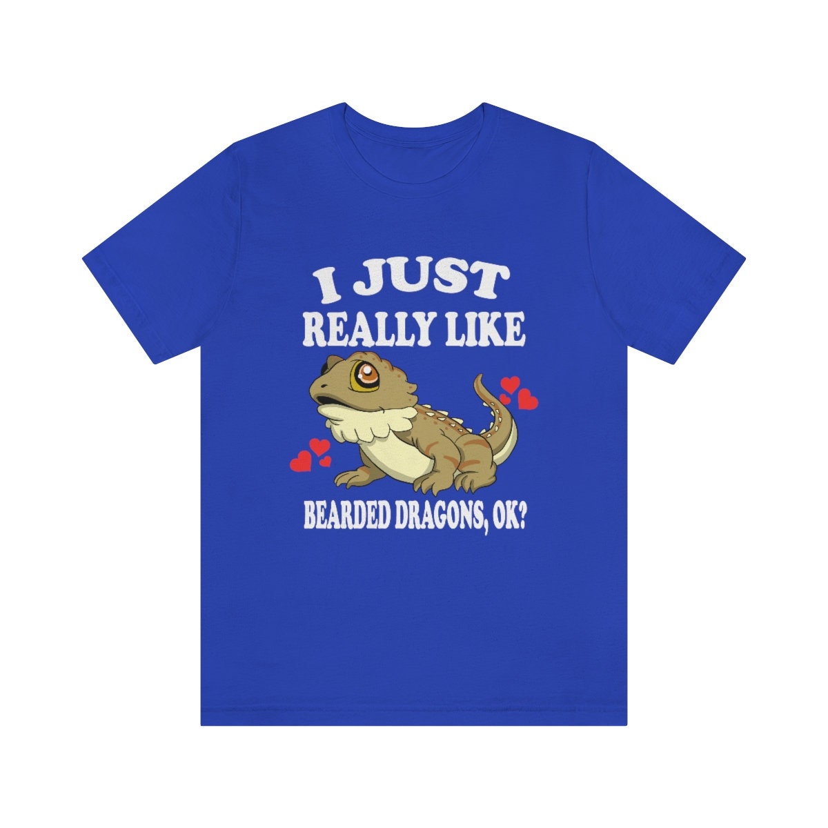 I Just Really Like Bearded Dragons Ok Shirt, Bearded Dragon Owner Shirt, Bearded Dragon Shirt, Bearded Dragon Lover Gift, Boy Girl Shirt Image 3