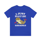 I Just Really Like Bearded Dragons Ok Shirt, Bearded Dragon Owner Shirt, Bearded Dragon Shirt, Bearded Dragon Lover Gift, Boy Girl Shirt Image 3