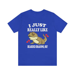 I Just Really Like Bearded Dragons Ok Shirt, Bearded Dragon Owner Shirt, Bearded Dragon Shirt, Bearded Dragon Lover Gift, Boy Girl Shirt Image 3