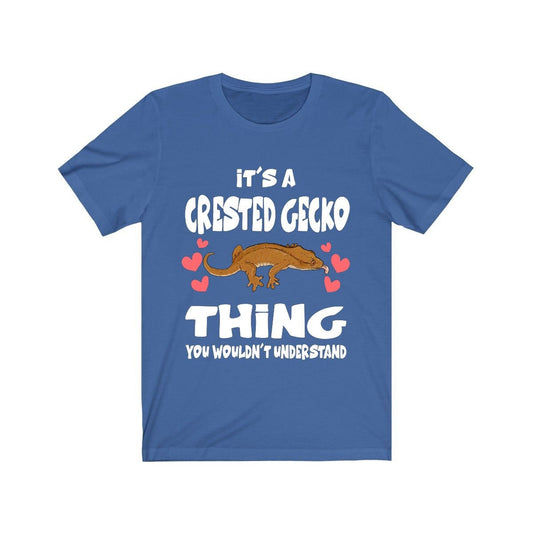 It is a crested gecko thing pet eyelash lizard reptile lover tee
