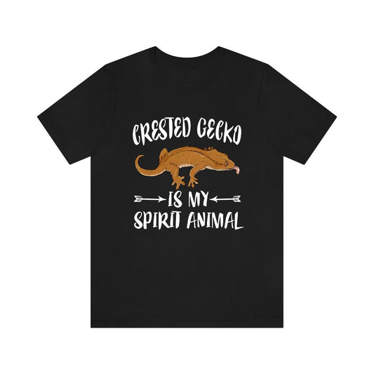 Crested gecko is my spirit animal pet lizard reptile lover tee